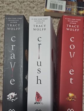 Tracy Wolff • 1 Crave • 2 Crush • 3 Covet Paperback